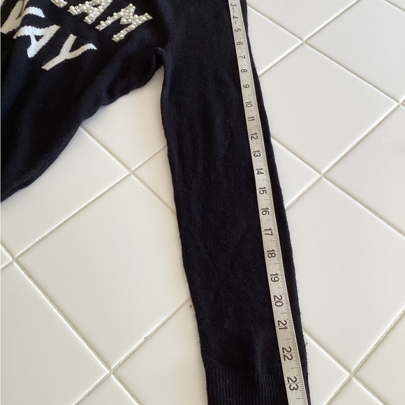 INC Embellished Pear/Rhinestone Dream Away Pullover Sweater - Picture 7 of 8